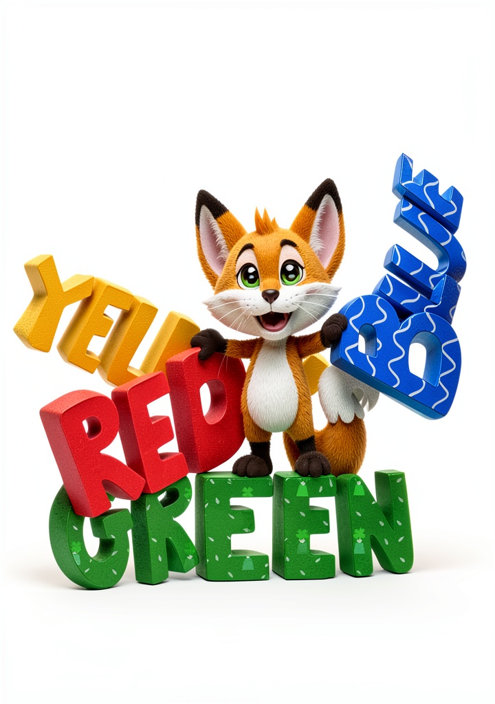 Installing Children's Fox Books interactive Kindle story on a wooden desk