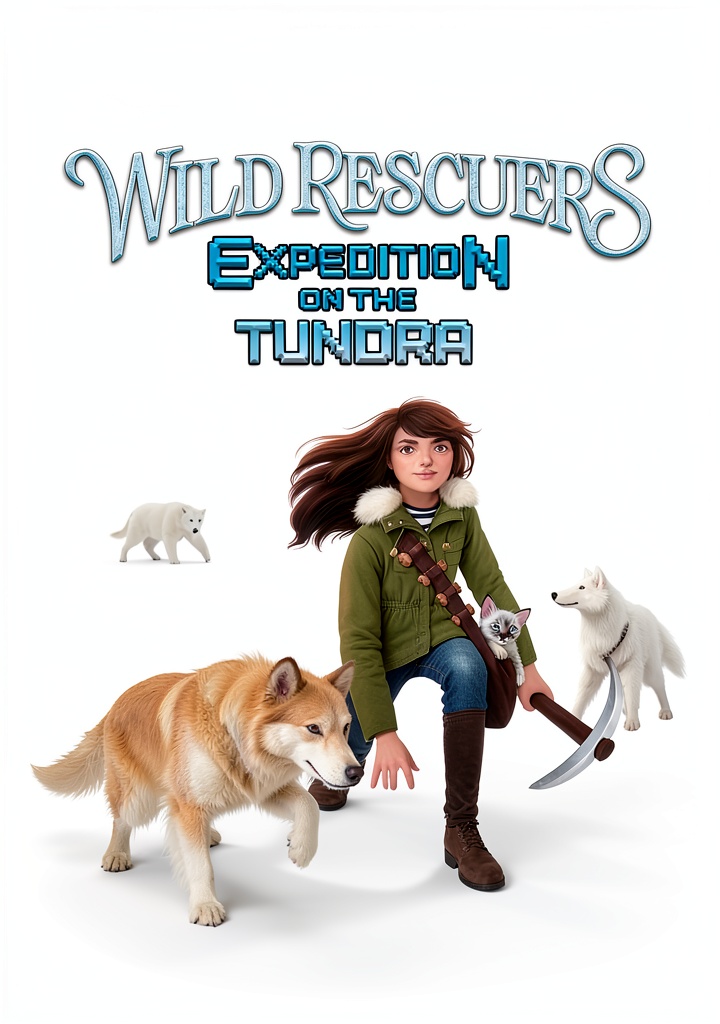 Wild Rescuers Book 3 on a wooden desk