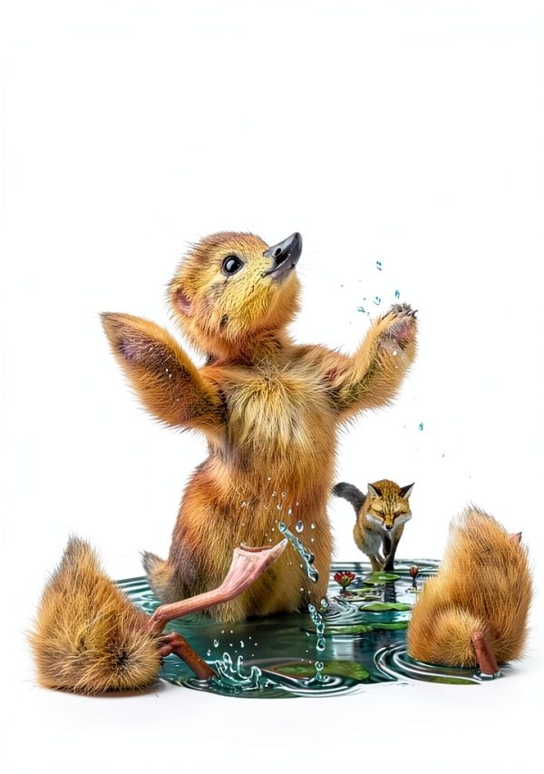 Clarion Books Duck & Fox Adventure Kindle eBook for Kids Ages 8-12-0
