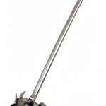 Dispersing Disc QWORK Stainless Steel Impeller 8×300mm Rod 50mm-0