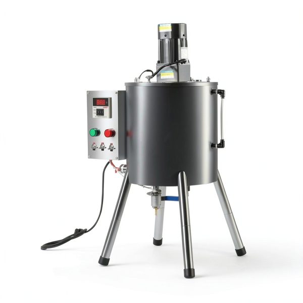 Heating Mixing Filling Machine, 15L Stirring Tank Lipstick Paste Filler, Liquid Paste Lipstick Filler, 32-572℉ Adjustable Temperature, Stirring Tank for Dissolving, Filling Creams, Liquids (15L/4gal)-2
