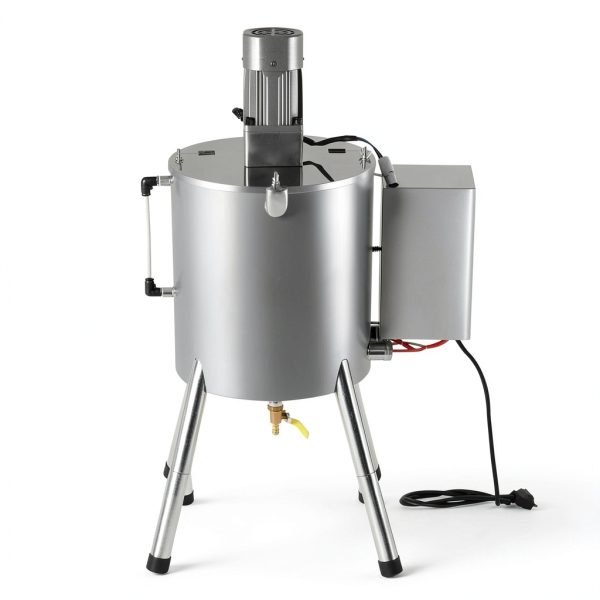 Heating Mixing Filling Machine, 15L Stirring Tank Lipstick Paste Filler, Liquid Paste Lipstick Filler, 32-572℉ Adjustable Temperature, Stirring Tank for Dissolving, Filling Creams, Liquids (15L/4gal)-3