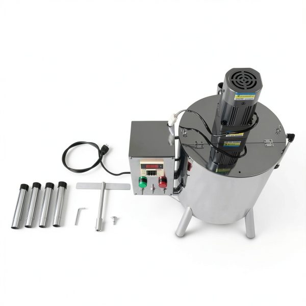 Heating Mixing Filling Machine, 15L Stirring Tank Lipstick Paste Filler, Liquid Paste Lipstick Filler, 32-572℉ Adjustable Temperature, Stirring Tank for Dissolving, Filling Creams, Liquids (15L/4gal)-5