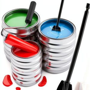 Resin Mixer Paddles 2Pcs Drill Bit Attachment - Silicone Mixing Tools-0