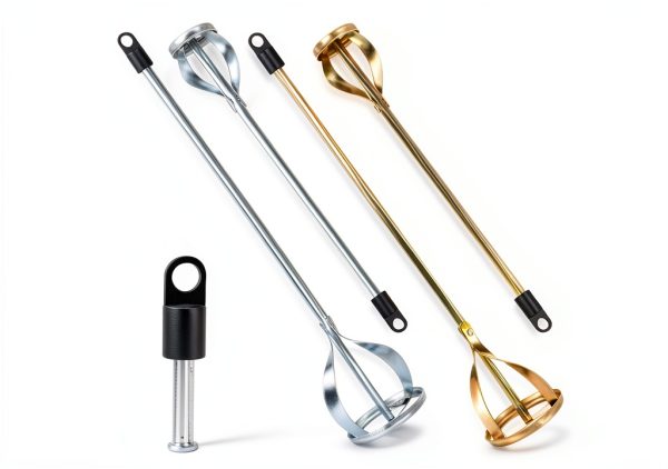 Paint Mixer for Drill 4 piece set Otoolling Zinc Plated Stirrers-0
